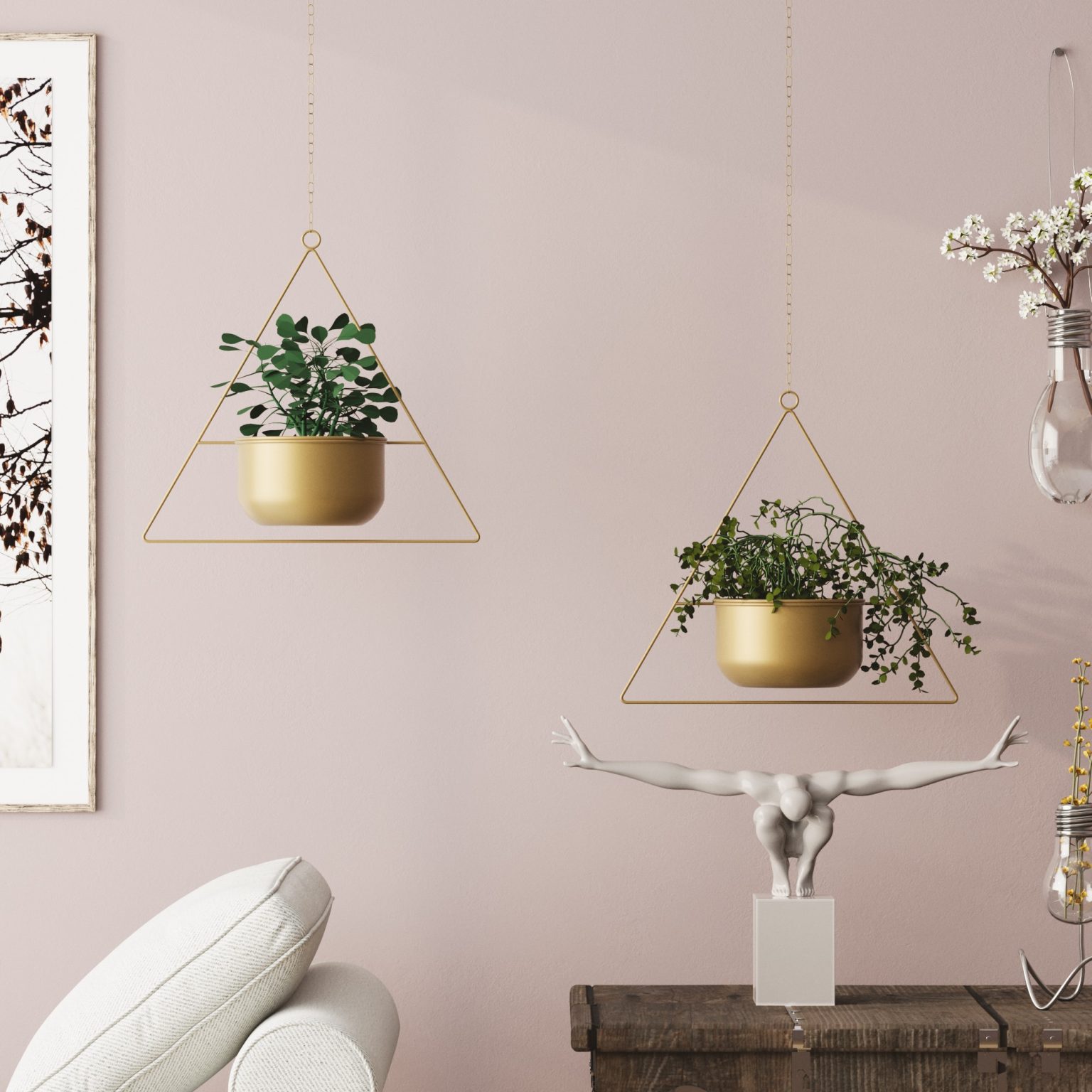 Harpusta - Gold – Декоративна саксија - Image 4