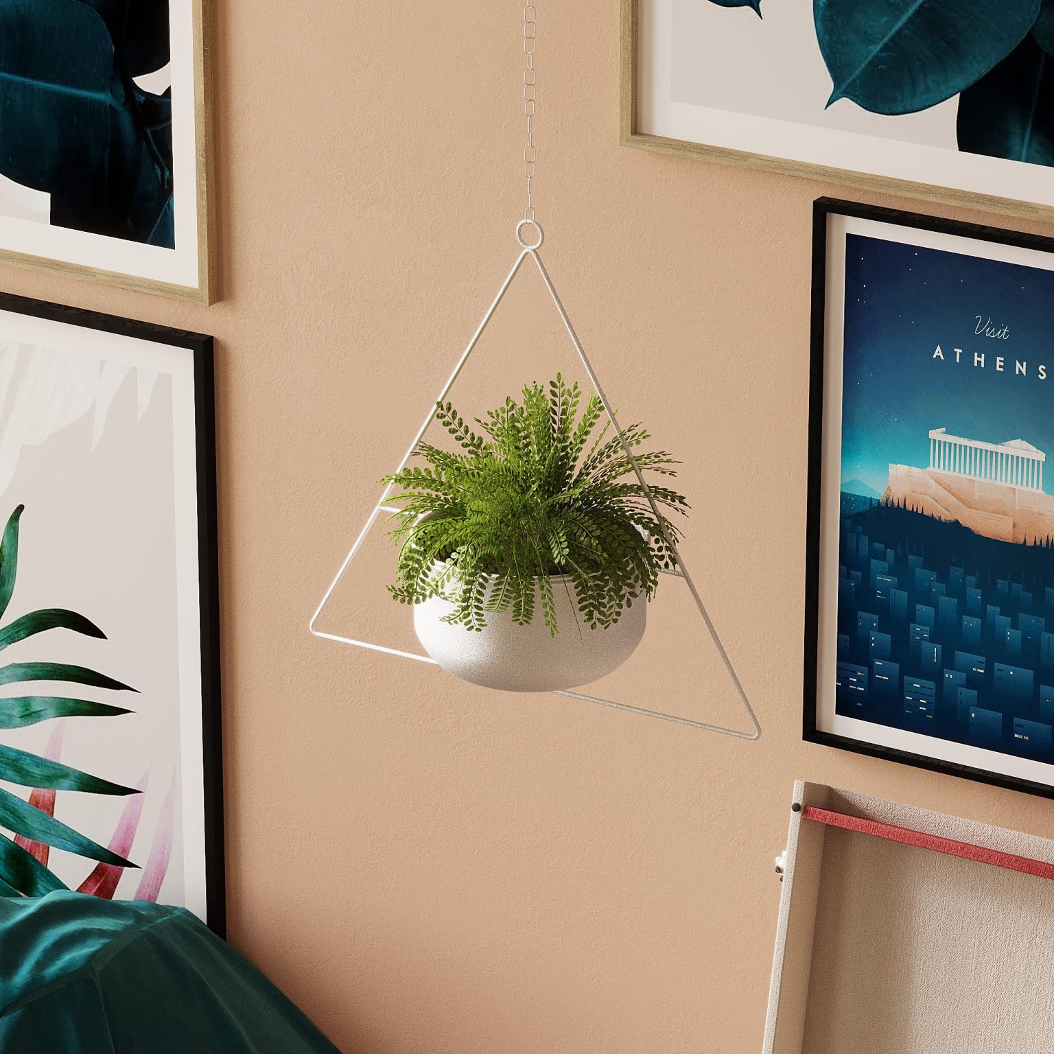 Harpusta - White – Декоративна саксија - Image 2