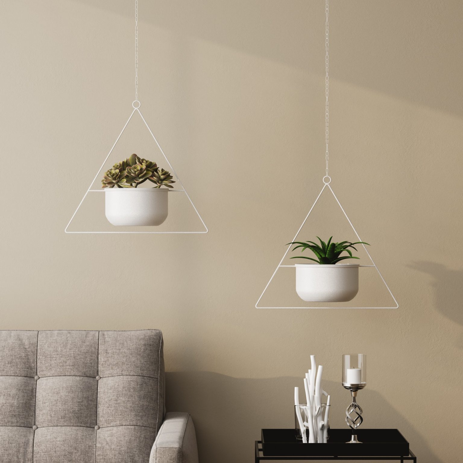 Harpusta - White – Декоративна саксија - Image 4