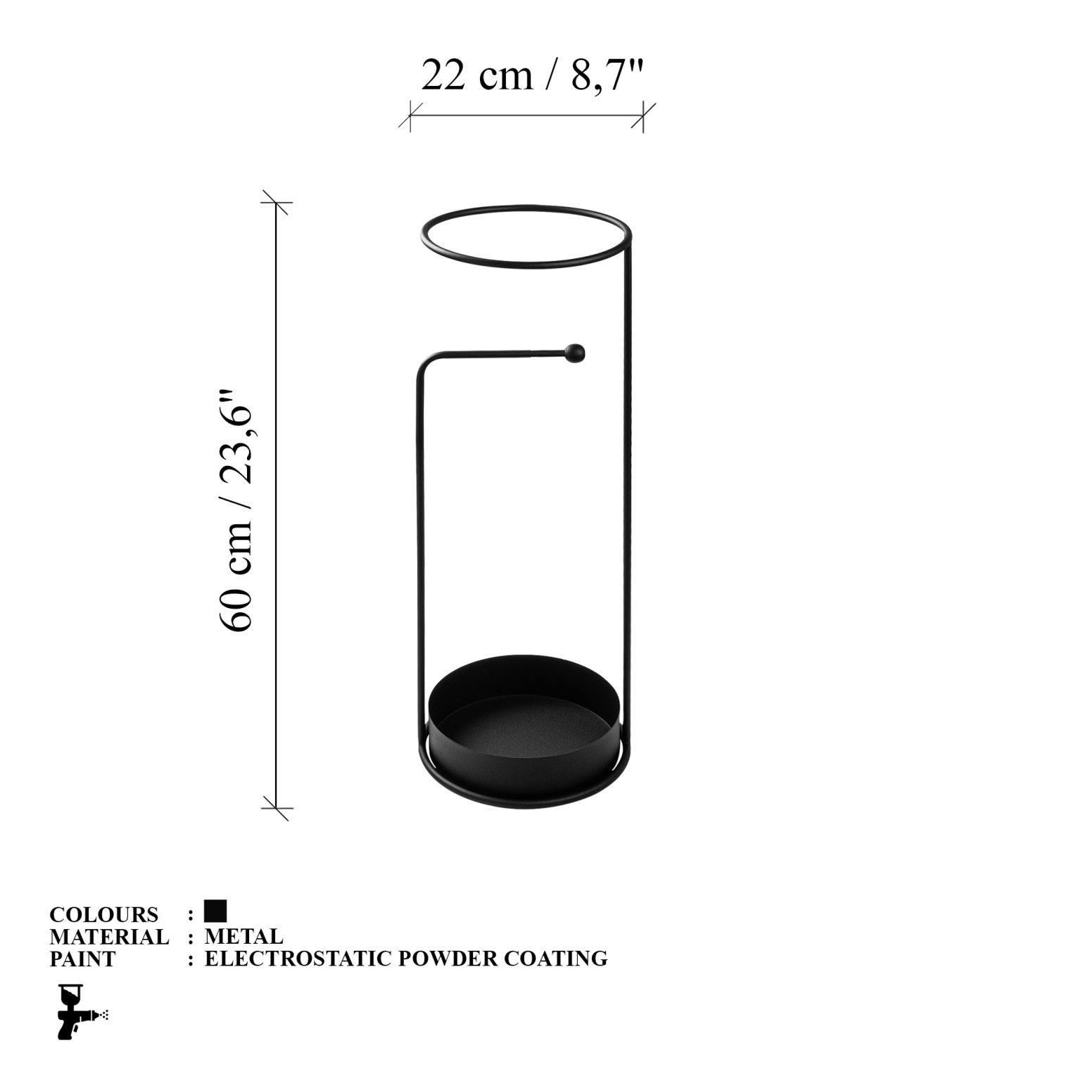 Şemsiye-A - 003 – Држач за чадор - Image 7