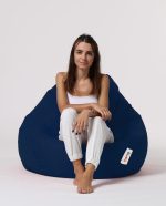 Premium XXL - Dark Blue – Lazy Bag - Image 8