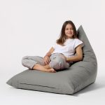 Pyramid Big Bed Pouf - Fume – Lazy Bag