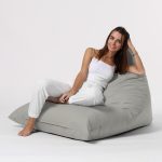 Pyramid Big Bed Pouf - Fume – Lazy Bag - Image 2