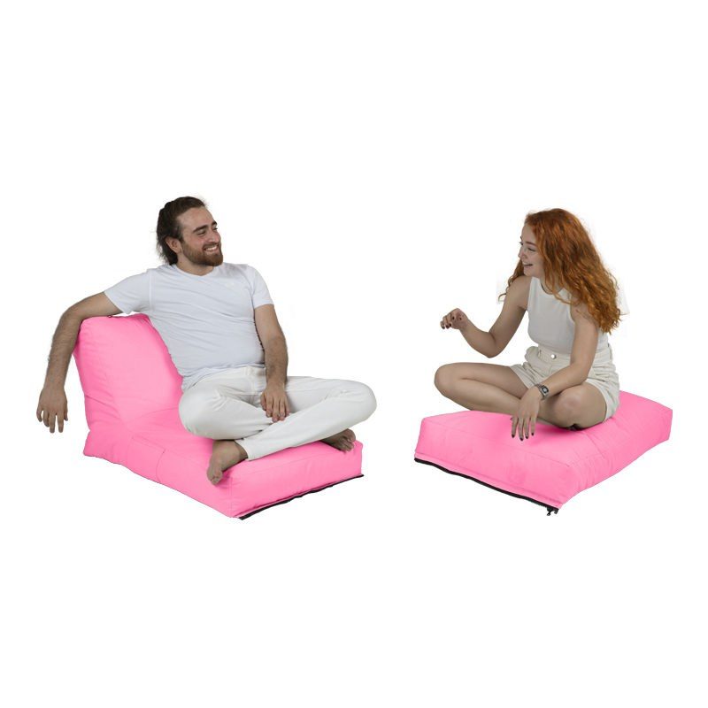 Siesta Sofa Bed Pouf - Pink – Lazy Bag