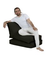 Siesta Sofa Bed Pouf - Black – Lazy Bag - Image 14