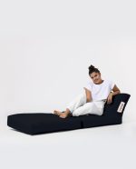 Siesta Sofa Bed Pouf - Black – Lazy Bag - Image 6