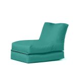 Siesta Sofa Bed Pouf - Turquoise – Lazy Bag - Image 12