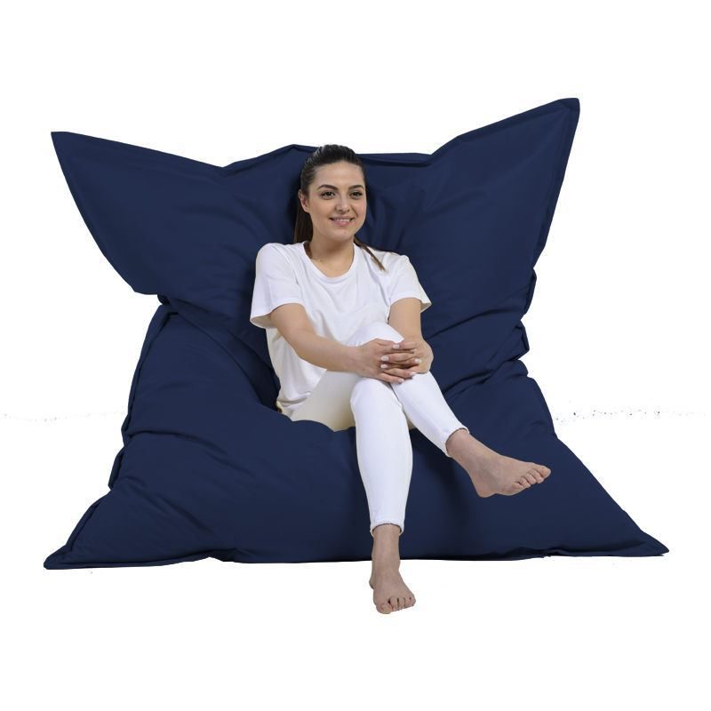 Giant Cushion 140x180 - Dark Blue – Lazy Bag