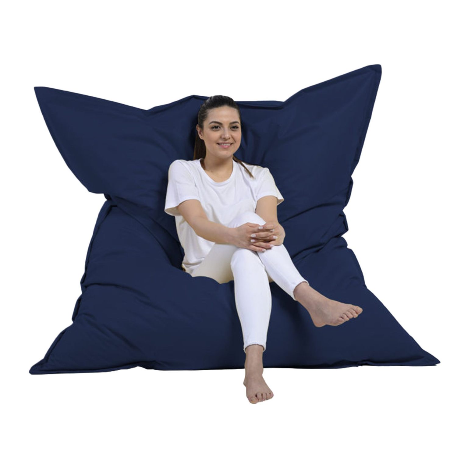 Giant Cushion 140x180 - Dark Blue – Lazy Bag - Image 3