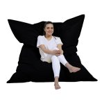 Giant Cushion 140x180 - Black – Lazy Bag - Image 3
