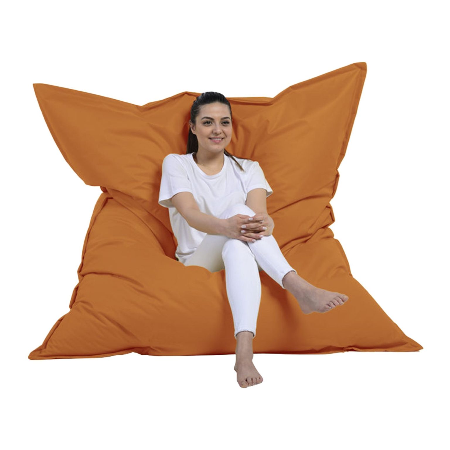 Giant Cushion 140x180 - Orange – Lazy Bag - Image 3