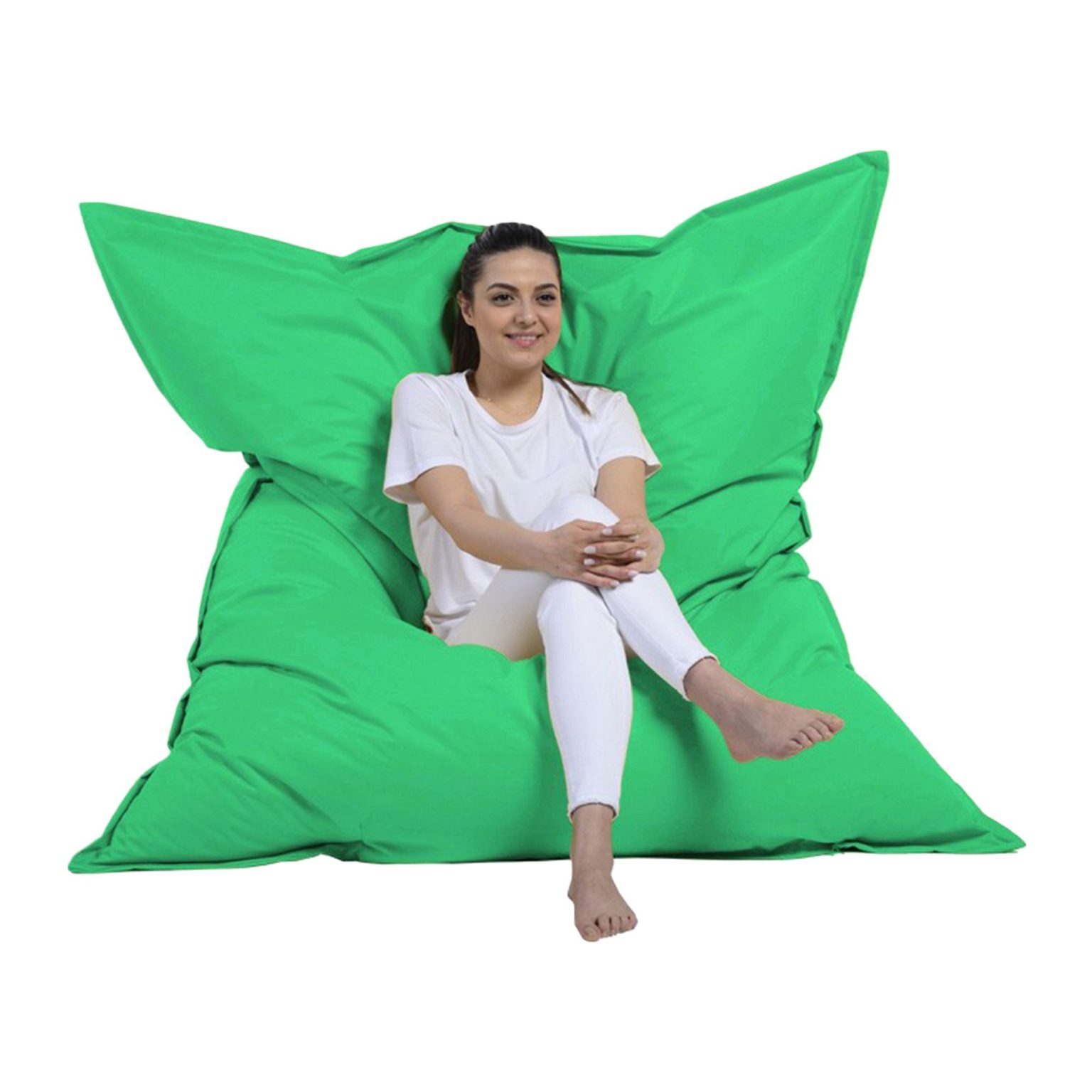 Giant Cushion 140x180 - Green – Lazy Bag - Image 3