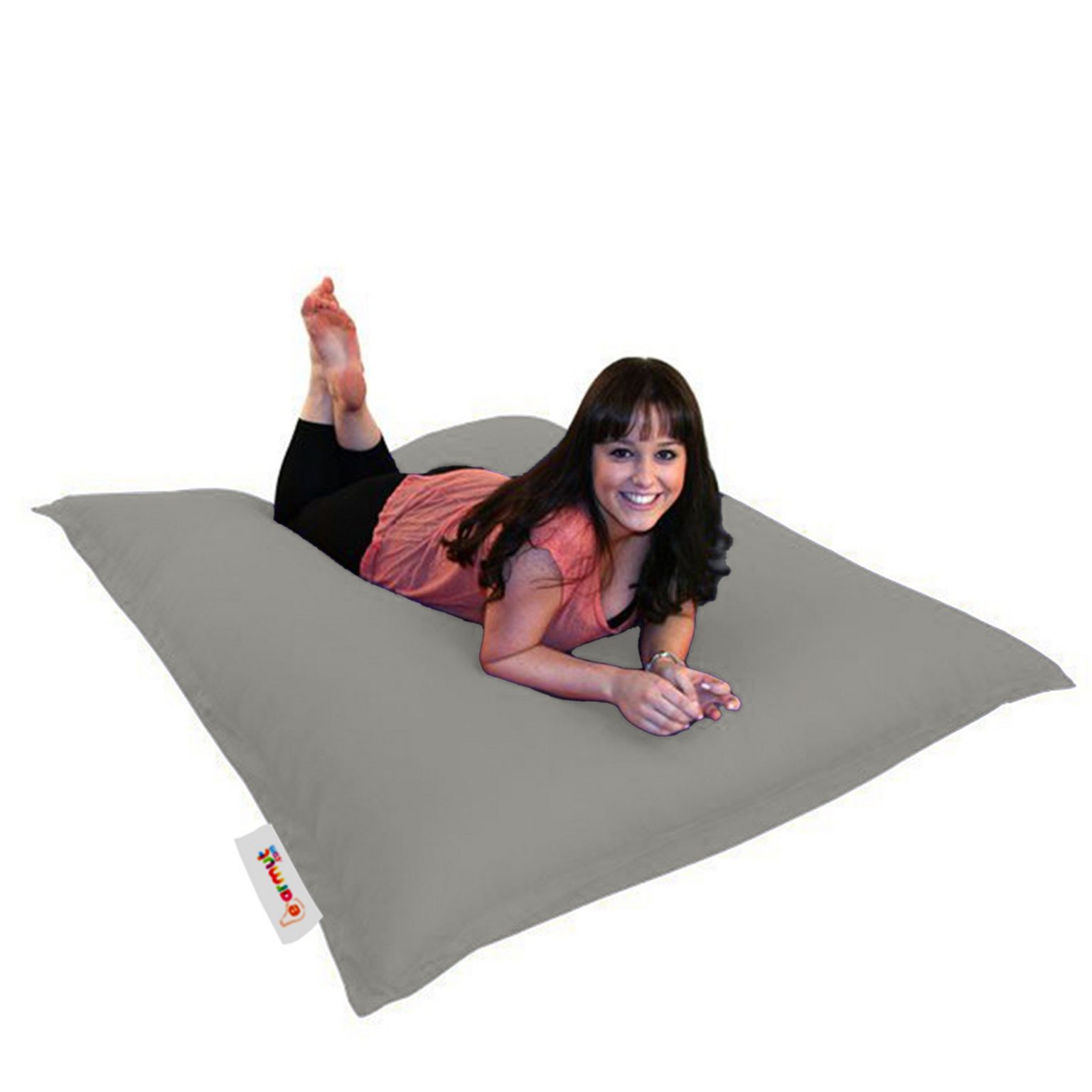 Cushion Pouf 100x100 - Fume – Lazy Bag - Image 4