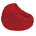 Iyzi 100 Cushion Pouf - Red – Lazy Bag - Image 2