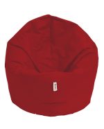 Iyzi 100 Cushion Pouf - Red – Lazy Bag - Image 3
