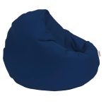Iyzi 100 Cushion Pouf - Dark Blue – Lazy Bag - Image 2