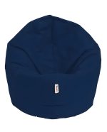Iyzi 100 Cushion Pouf - Dark Blue – Lazy Bag - Image 3