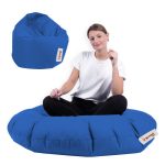 Iyzi 100 Cushion Pouf - Blue – Lazy Bag