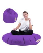 Iyzi 100 Cushion Pouf - Purple – Lazy Bag
