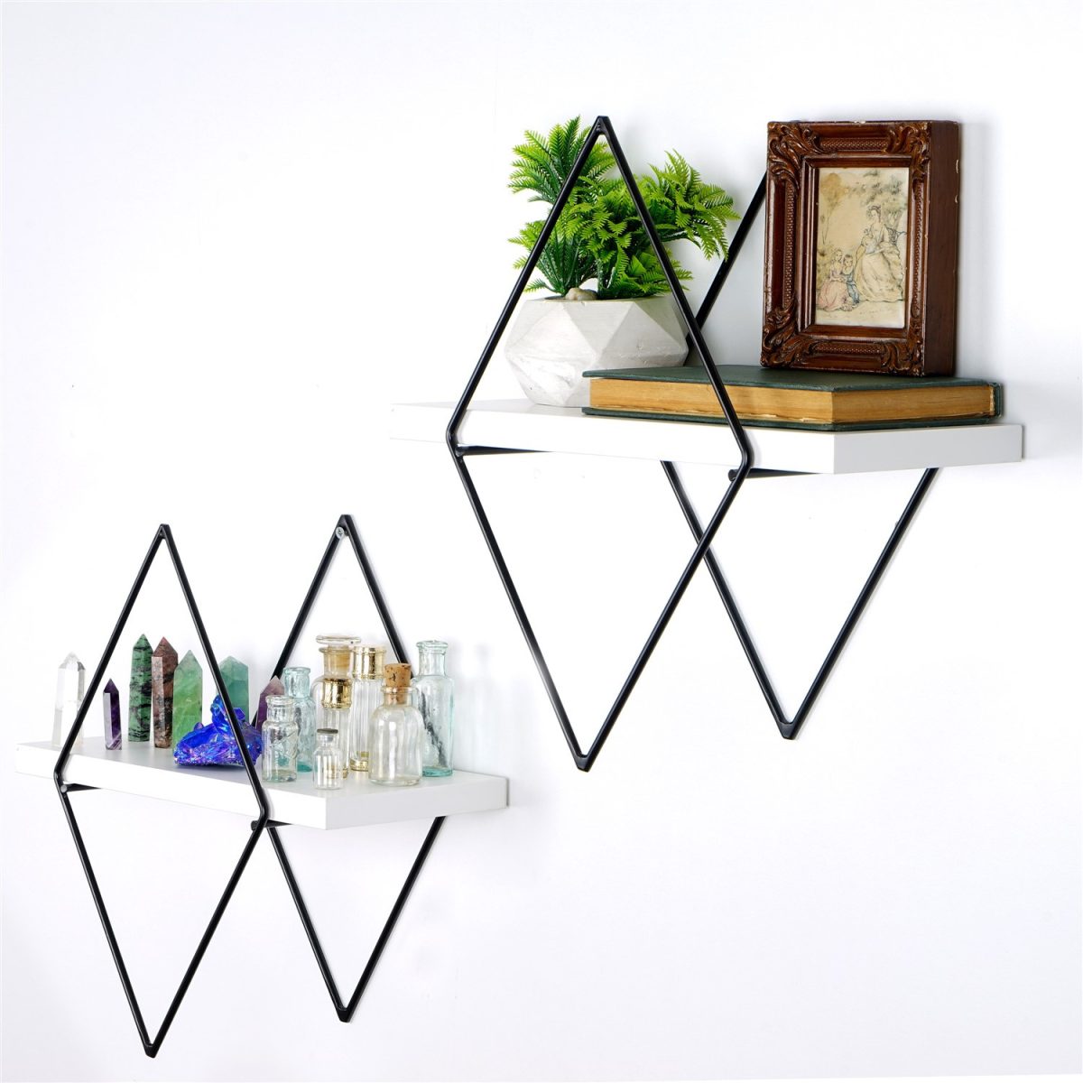 Wr057 – Декоративна метална ѕидна полица - Image 2