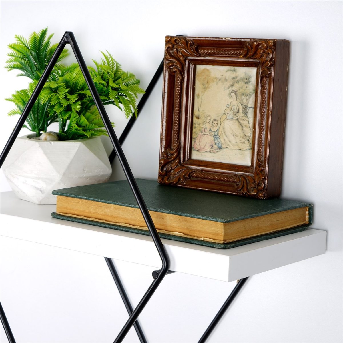 Wr057 – Декоративна метална ѕидна полица - Image 3