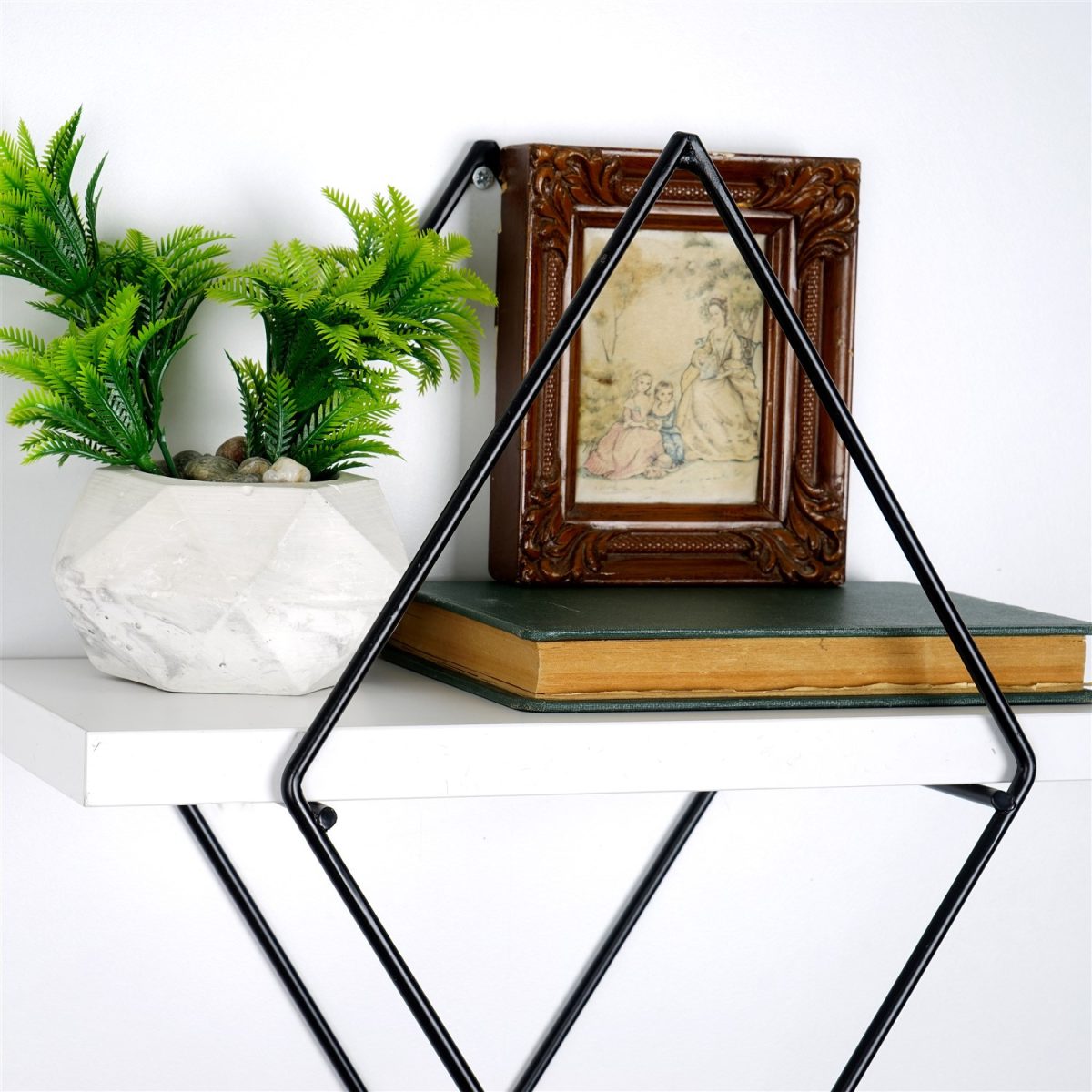 Wr057 – Декоративна метална ѕидна полица - Image 4