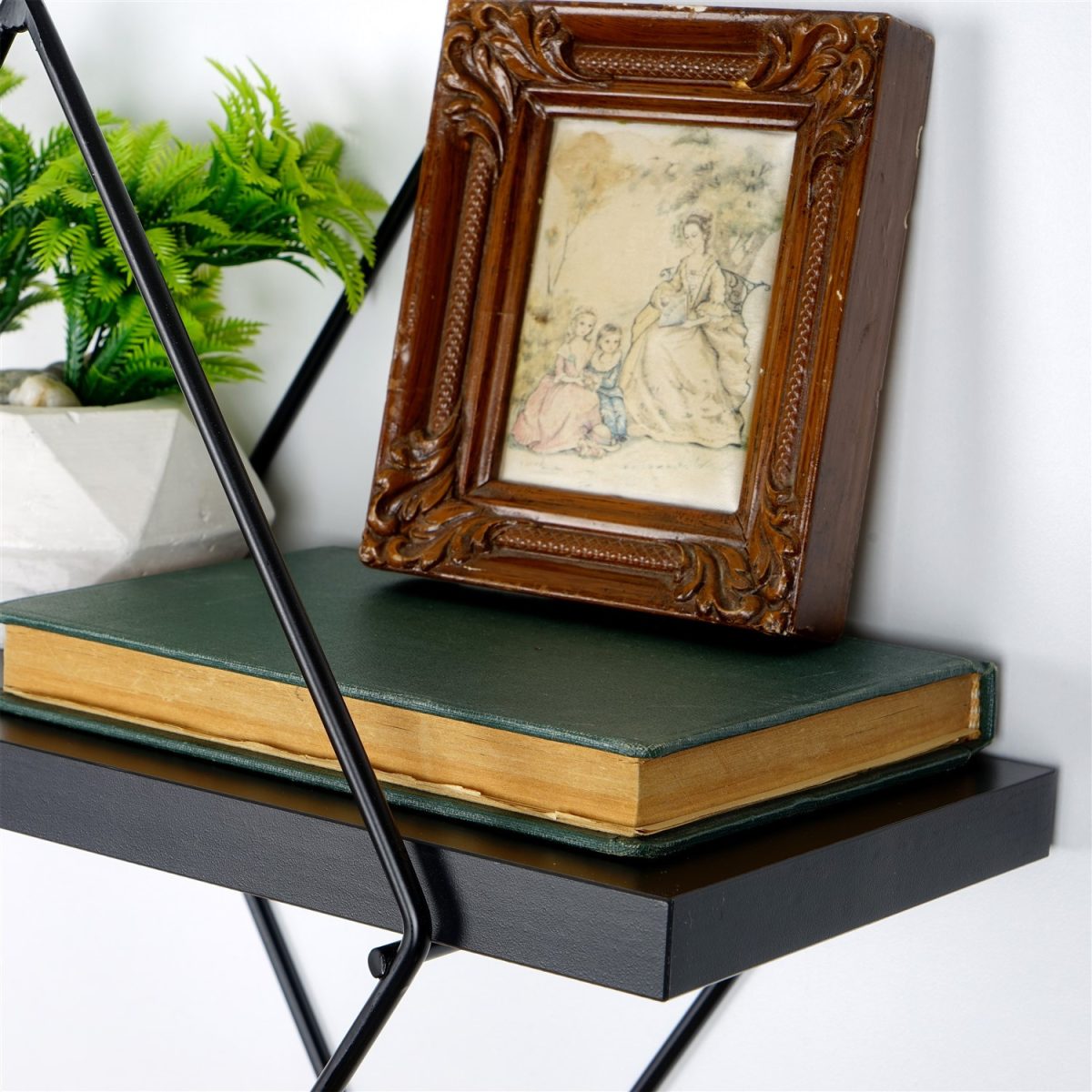 Wr058 – Декоративна метална ѕидна полица - Image 4