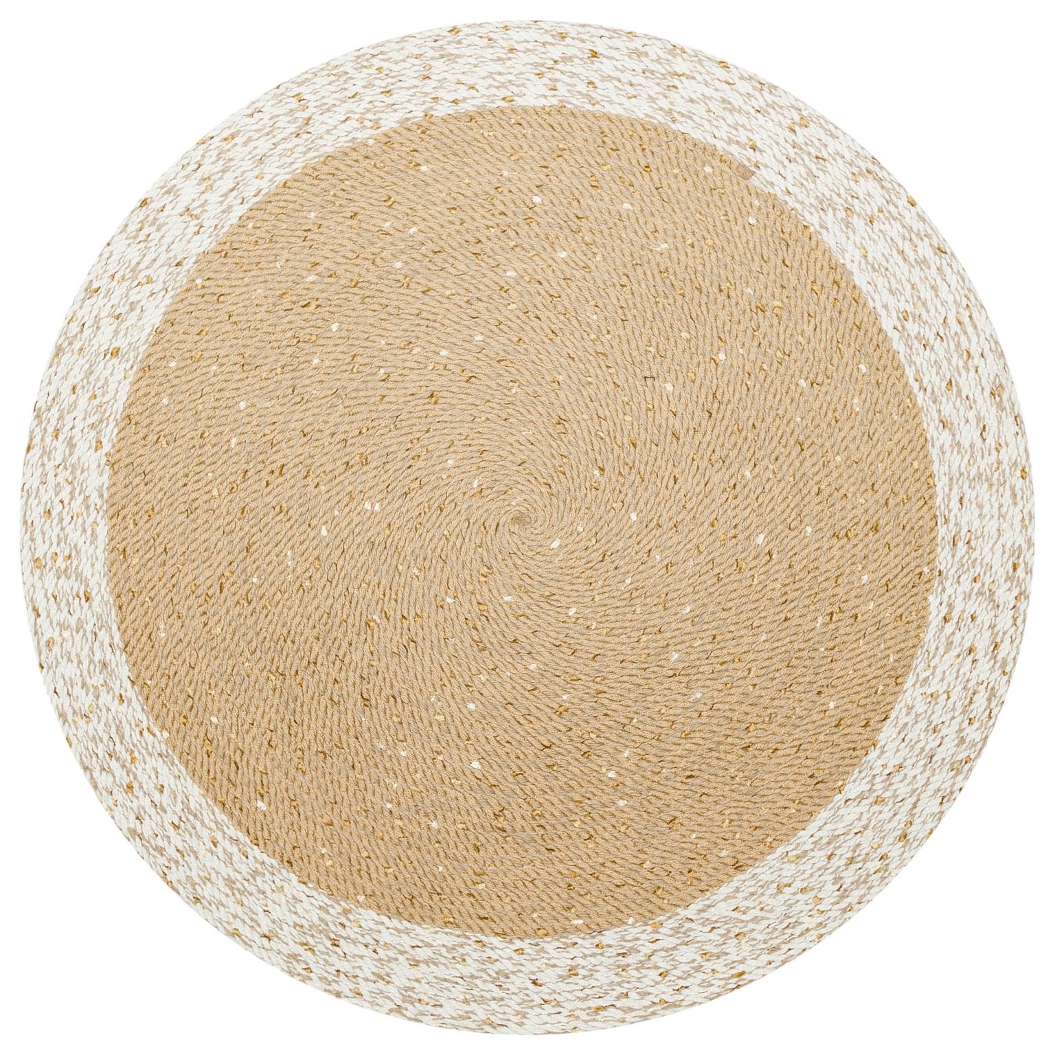 Ptn 02 - Natural, White – Тепих (90 x 90) - Image 3