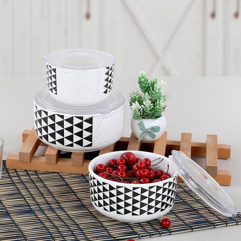 ST – Сет керамички кутии за складирање (6 парчиња)