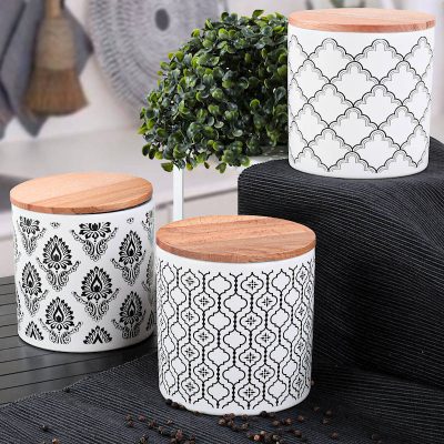 ST – Сет керамички кутии за складирање (6 парчиња)