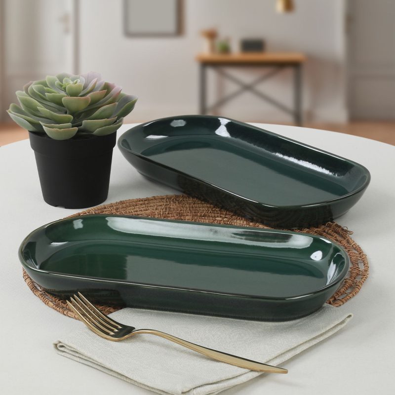 ST080202 – Комплет чинии за послужување  (2 парчиња)