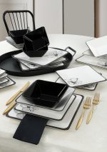 TY032124FM80AD03M00MAOV101 – Сет за вечера од керамика (24 парчиња) - Image 3