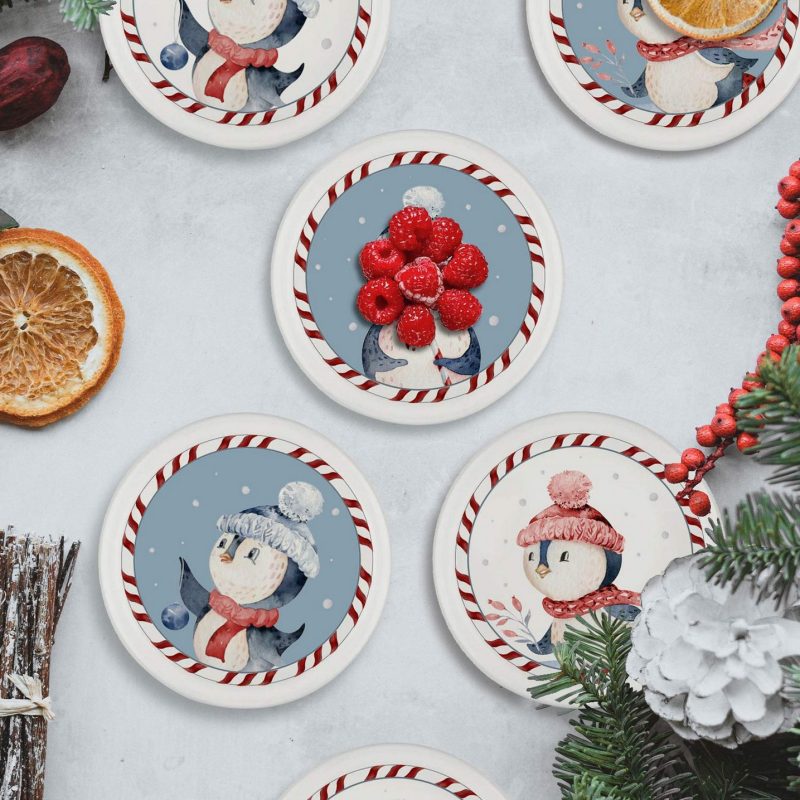 NEW018 – Комплет чинии за предјадење (6 парчиња)