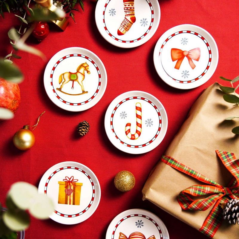 NEW036 – Комплет чинии за предјадење (6 парчиња)