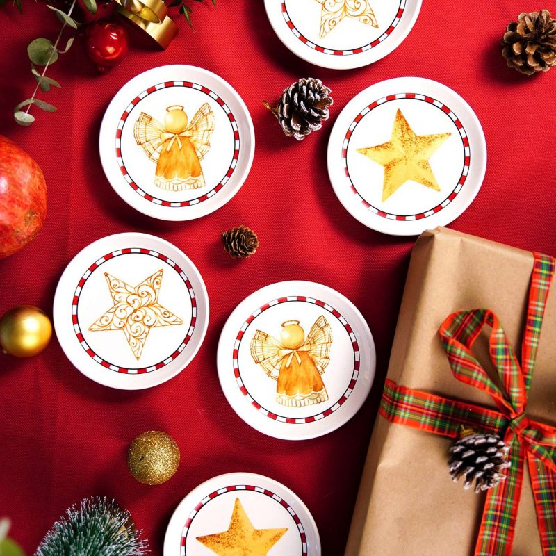 NEW037 – Комплет чинии за предјадење (6 парчиња)