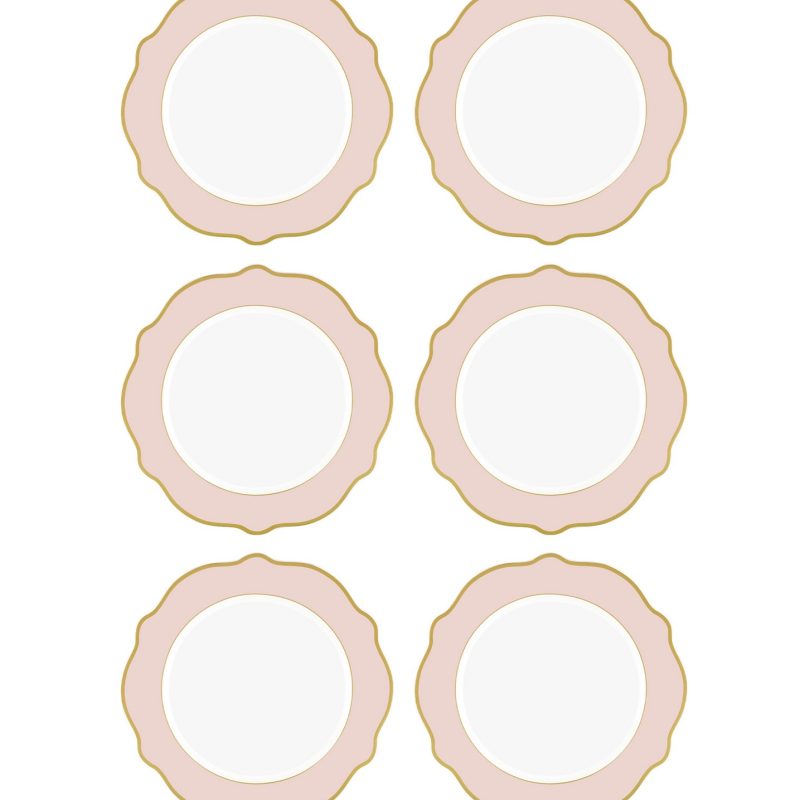 DNR0025 – Комплет чинии за десерт (6 парчиња)