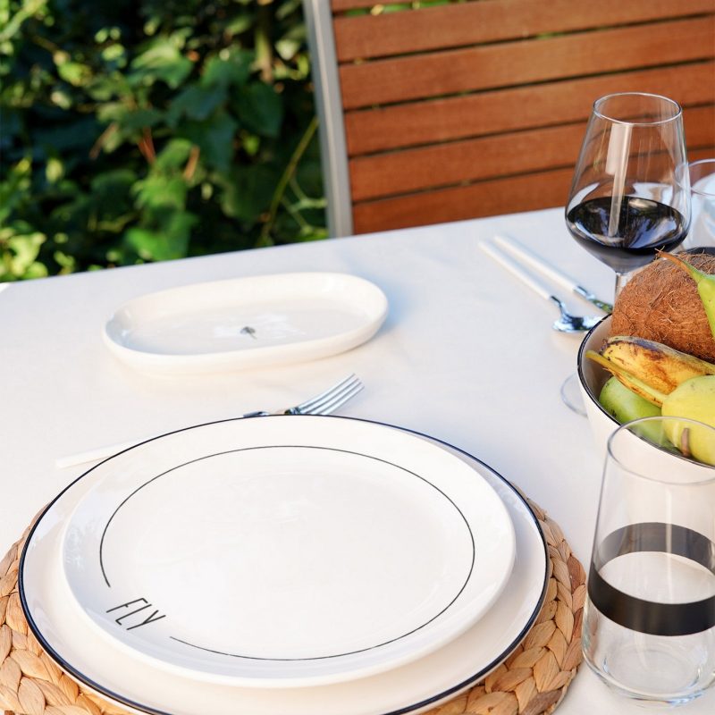 DLY001 – Комплет керамички чинии за десерт (6 парчиња)