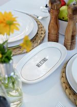 DLY013 – Комплет чинии за послужување  (2 парчиња)