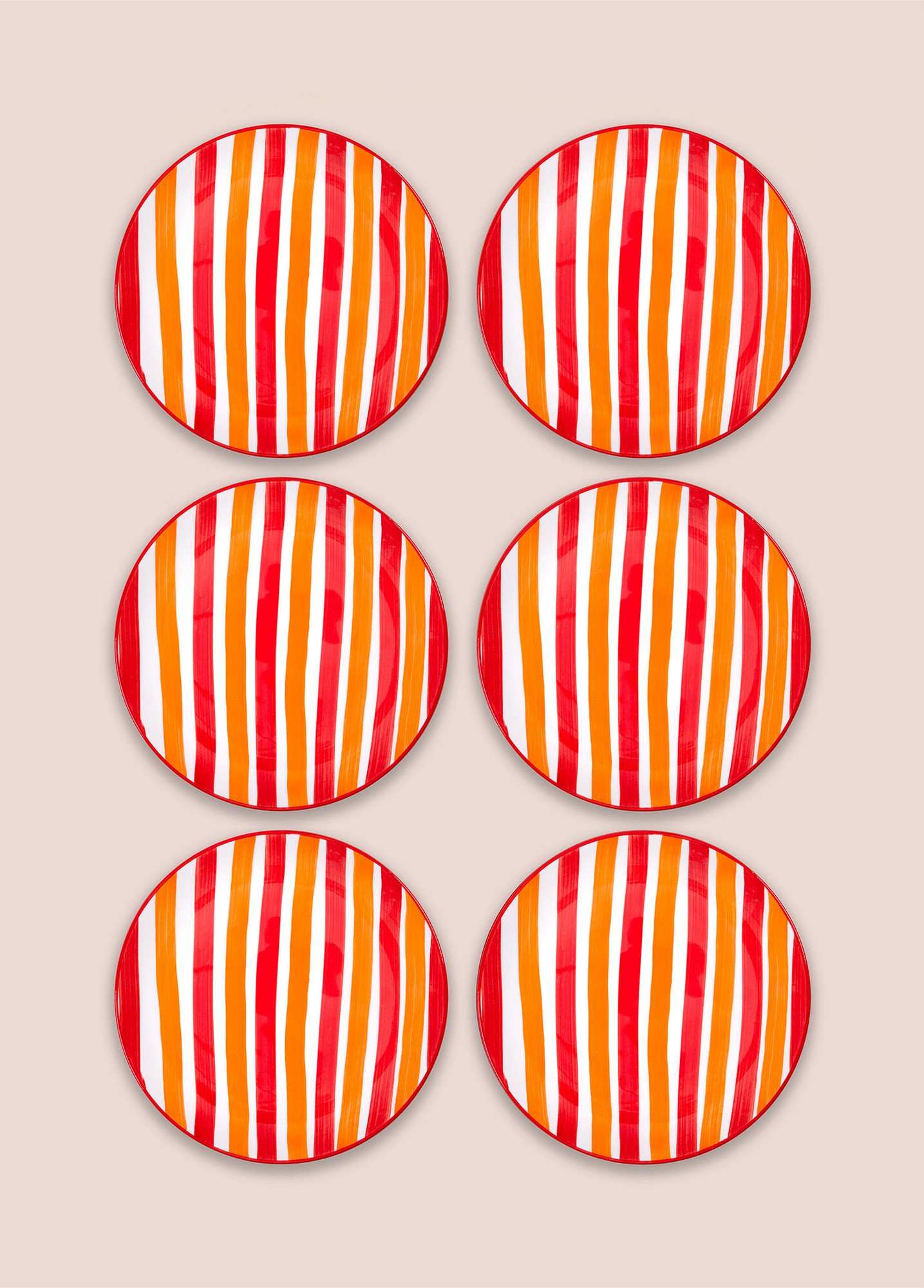 280TMA219520-201.jpg JOY0001 – Комплет керамички чинии за десерт (6 парчиња) - Image 1