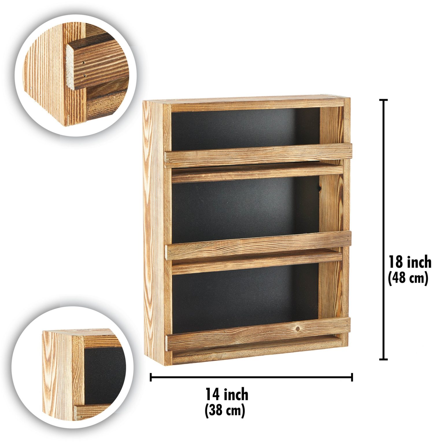 Big Three Layer Shelf – Дрвена полица - Image 6