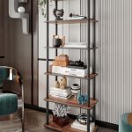 Bookcase 6 Rect - Walnut – Полица за книги