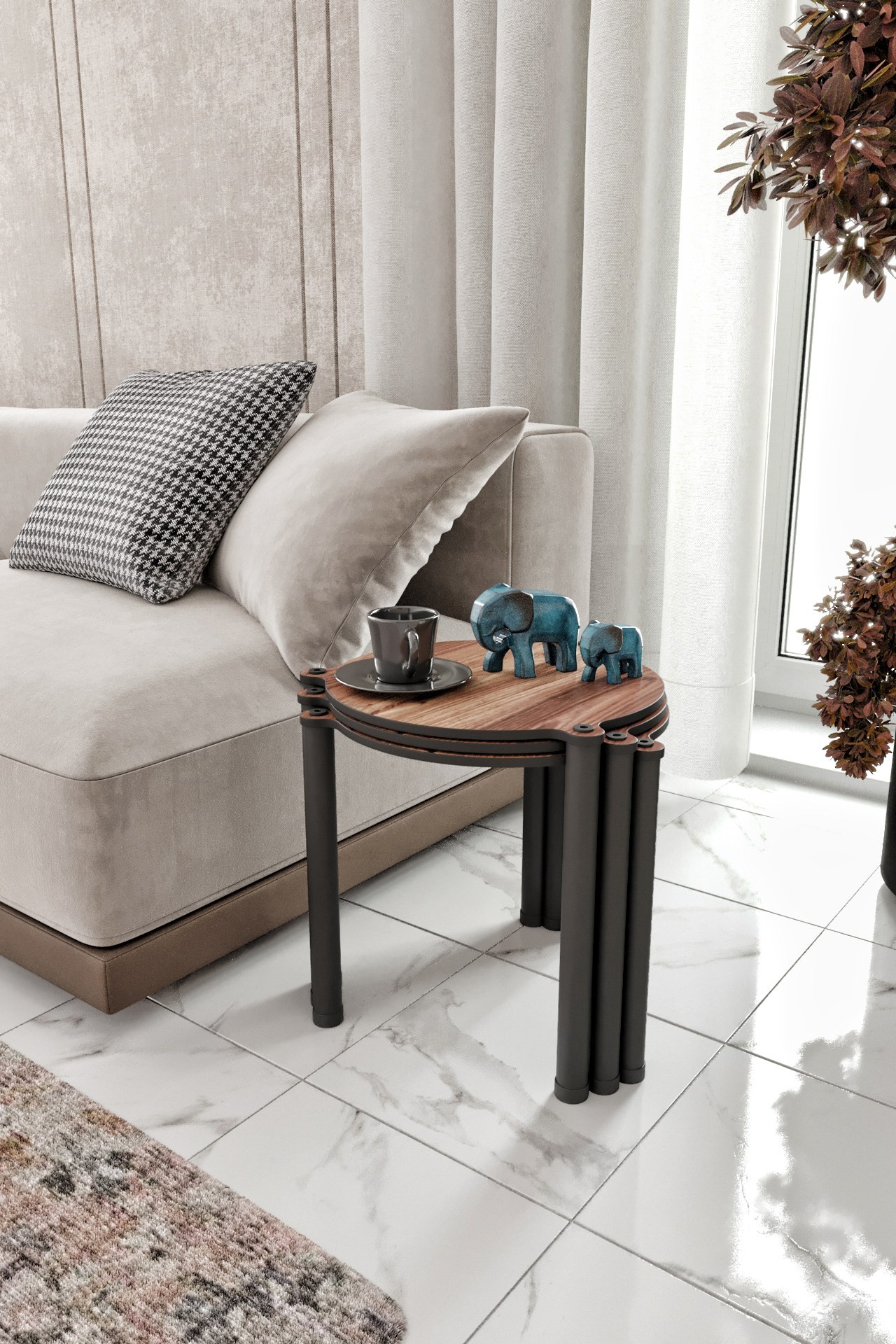 282PTR153020-201.jpg Lavia 3 - Walnut – Табела за гнездење (3 парчиња) - Image 1