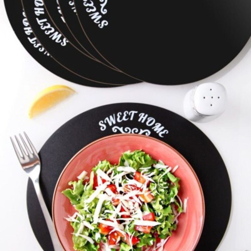 PLT0129 – Дрвен сет на подлога за маса (6 парчиња)