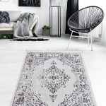 Loris Djt - Grey – Тепих (80 x 120)