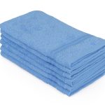 Rainbow - Blue – Комплет пешкири за перење (6 парчиња)