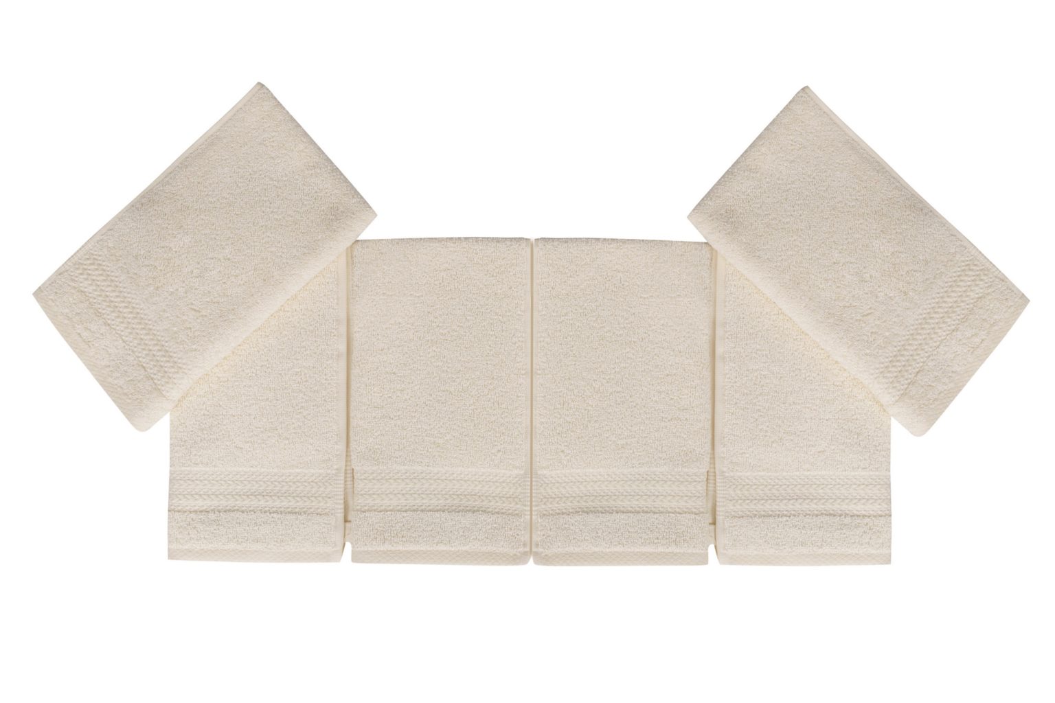 Rainbow - Cream – Комплет пешкири за кујна (6 парчиња) - Image 3