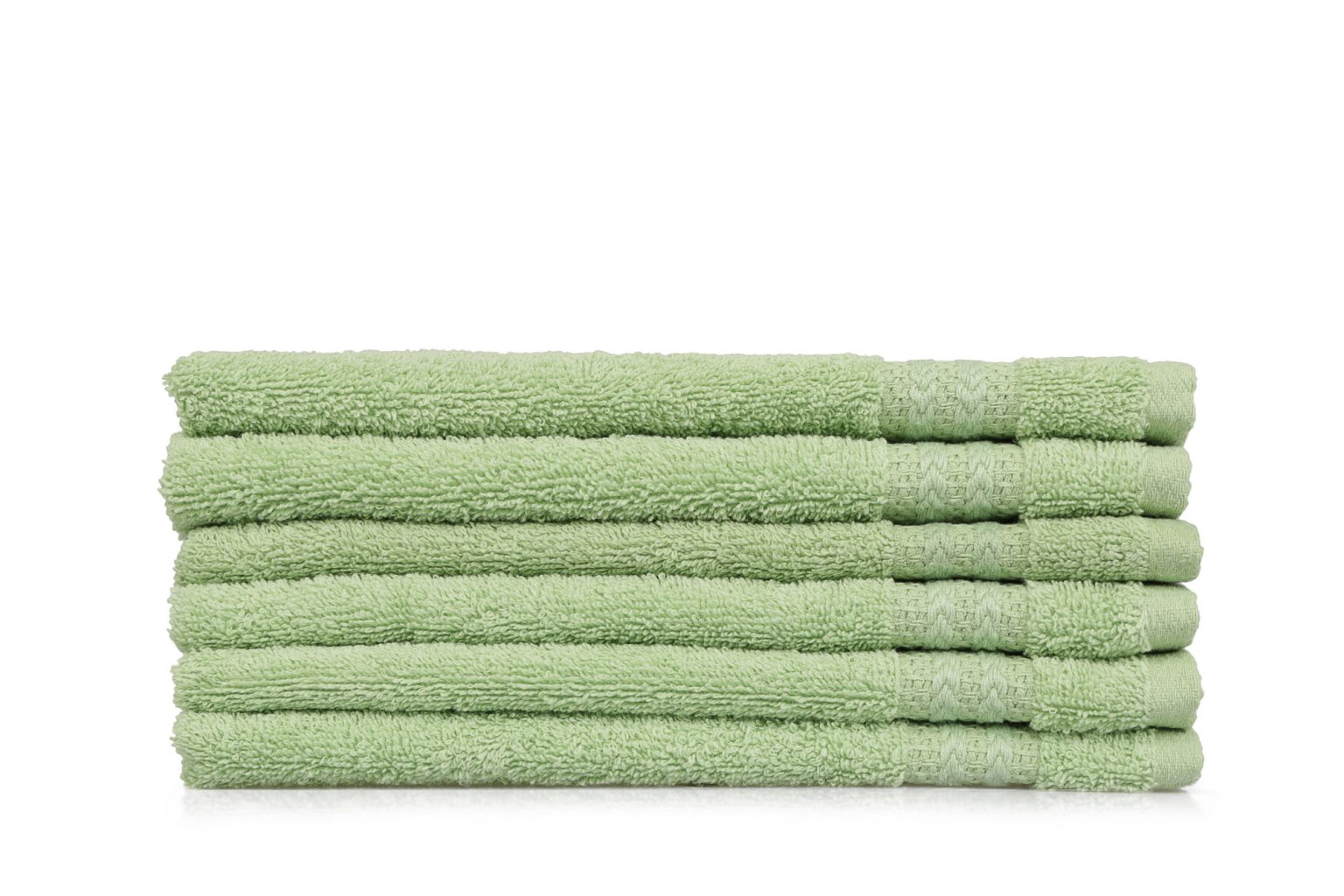 Rainbow - Green – Комплет пешкири за перење (6 парчиња) - Image 2