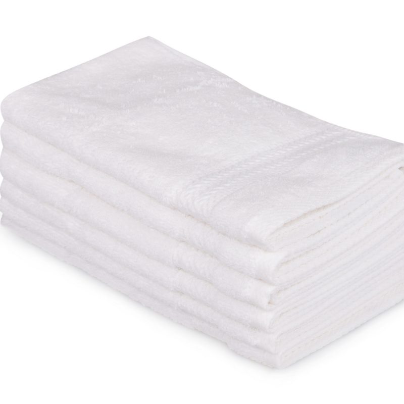 Rainbow - White – Комплет пешкири за кујна (6 парчиња)