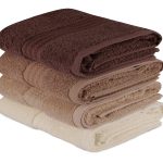 Rainbow - Brown – Комплет крпи за раце (4 парчиња)