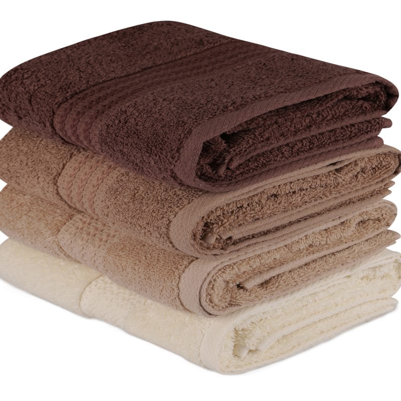 Rainbow - Brown – Комплет крпи за раце (4 парчиња)